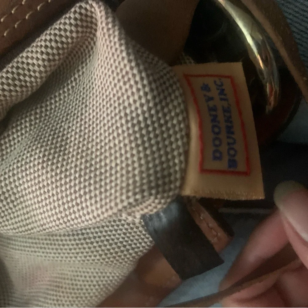 Dooney & Bourke Florentine Small Lucy - Chestnut - Picture 11 of 12